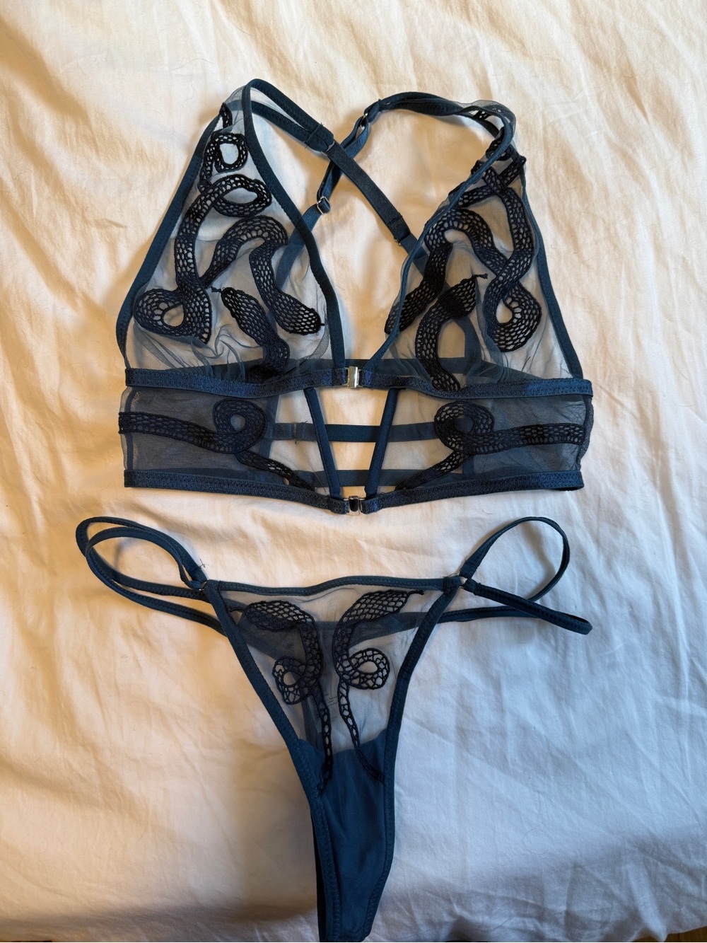 Thistle & Spire Medusa Bralette & Thong Set